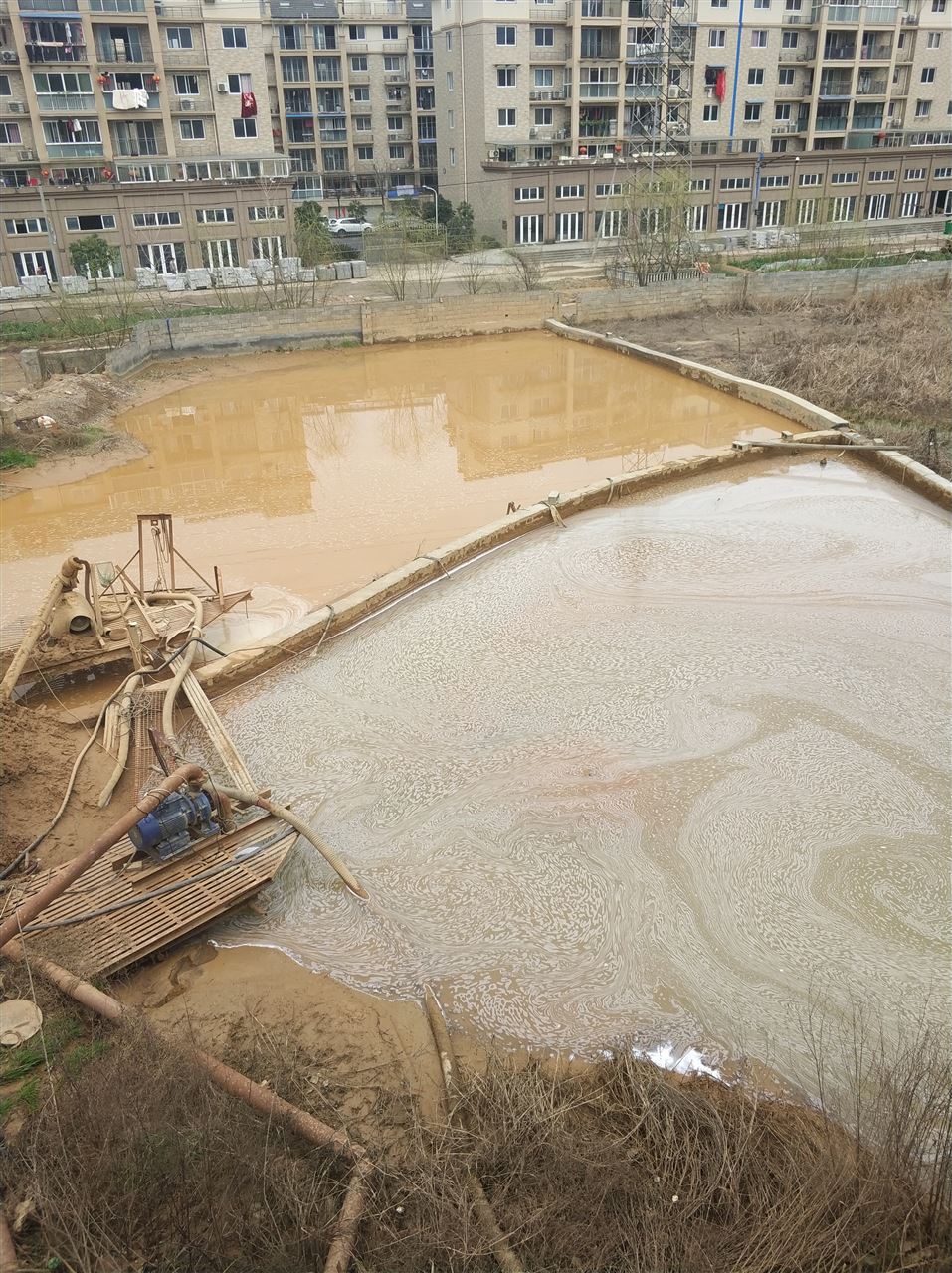 巴东沉淀池淤泥清理-厂区废水池淤泥清淤