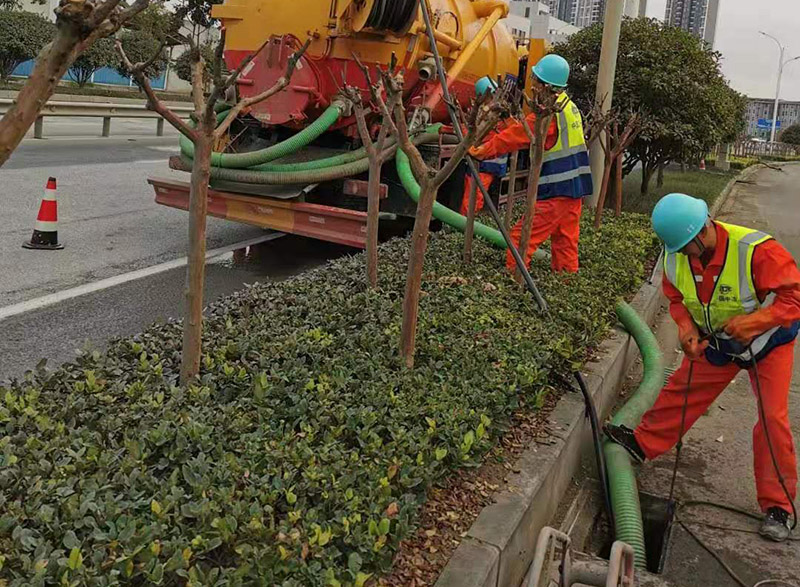 巴东市政管道清淤